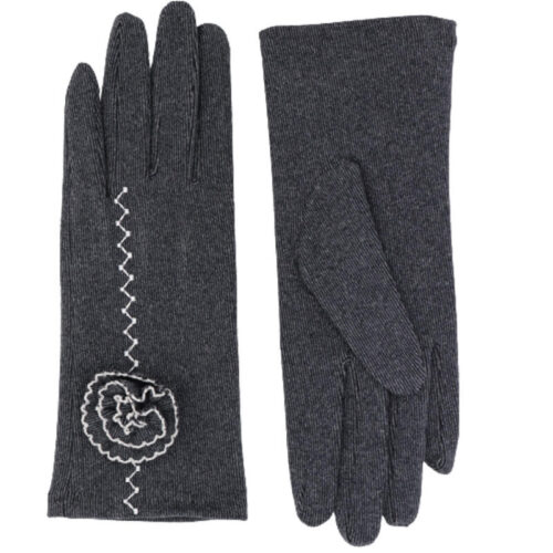 Rib fleece gloves